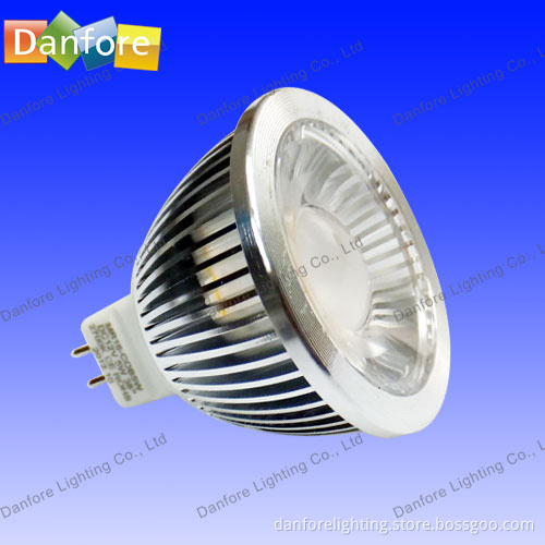 ETL CE RoHS 5W COB Chip DC12V Spotlight MR16 LED